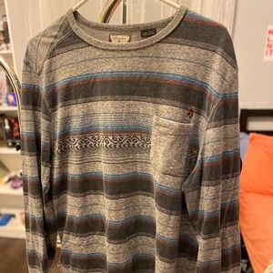 Men’s striped long-sleeve